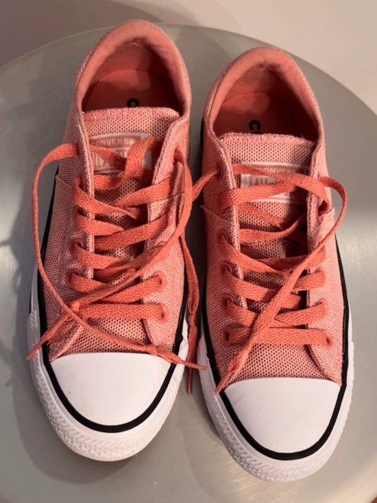 Converse Shoes - Converse All Star Women’s Size 7 Coral Pink Sneakers